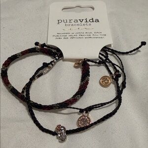 Pura Vida Multicolor Charm Bracelets